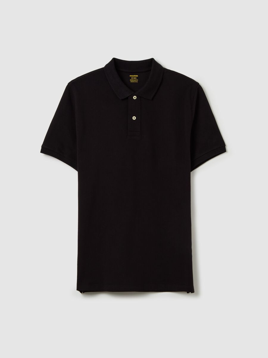 Polo shirt in organic cotton piquet_4