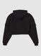 Crop Cargo Hoodie Black_5
