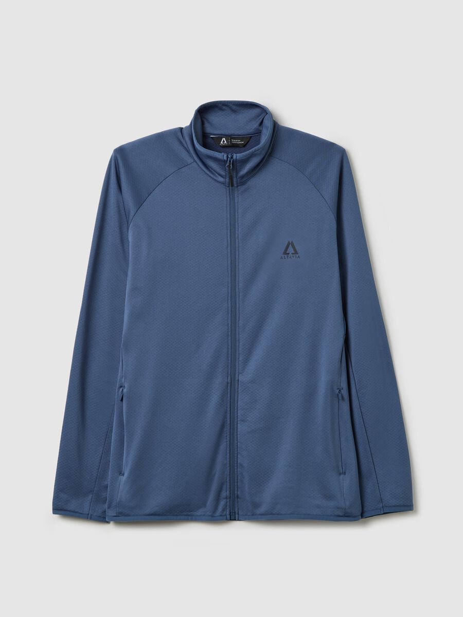 ALTAVIA WITH DEBORAH COMPAGNONI full-zip sweatshirt in technical fabric_5
