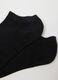 Multipack of black short cotton blend socks with regular fit_2