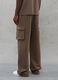 Cargo Sweatpants Cappuccino Brown_2