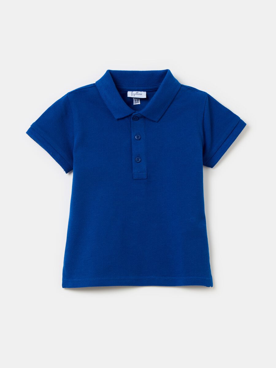 Polo shirt in cotton pique_0