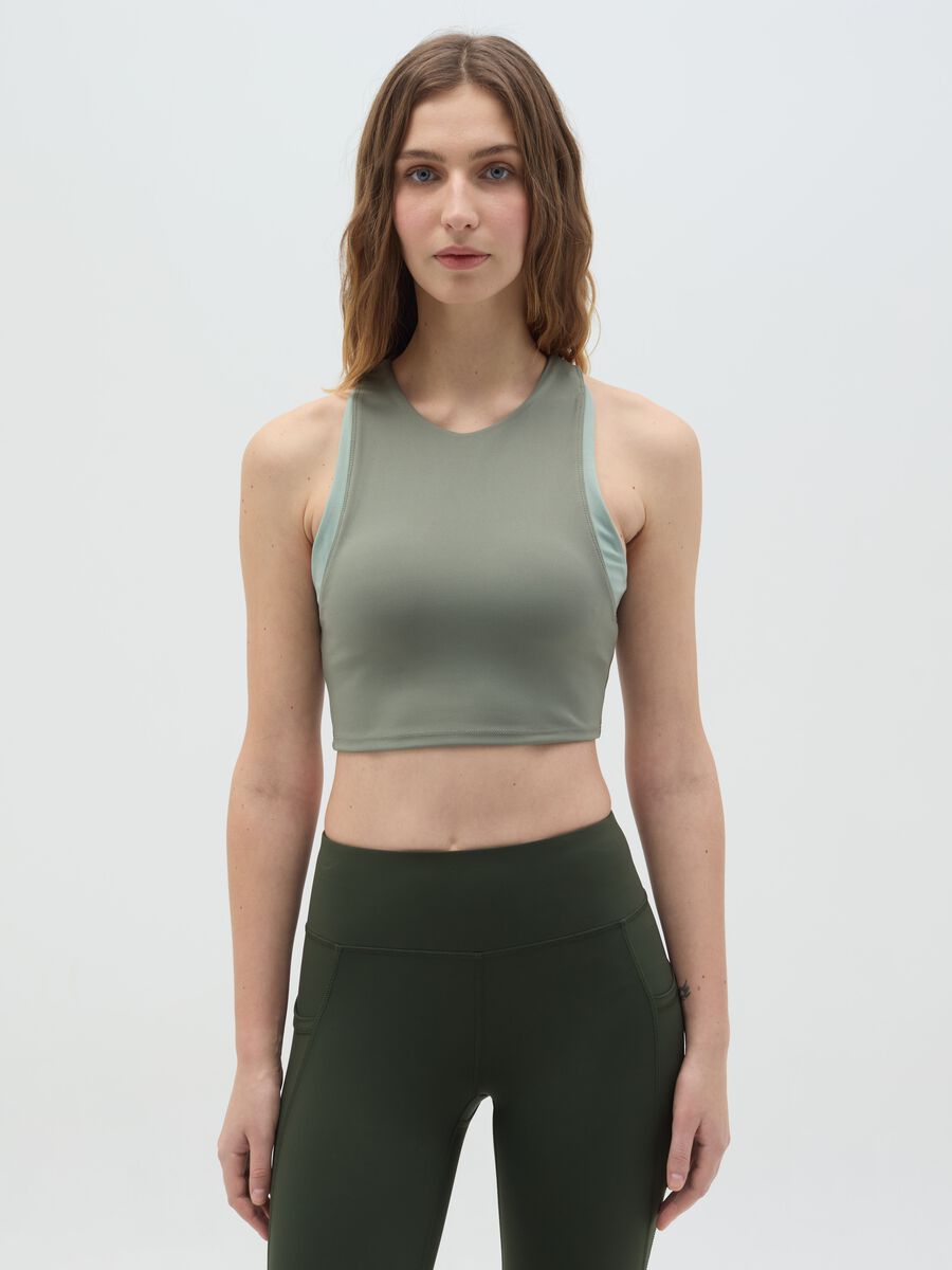 Crop top with contrasting edging_1