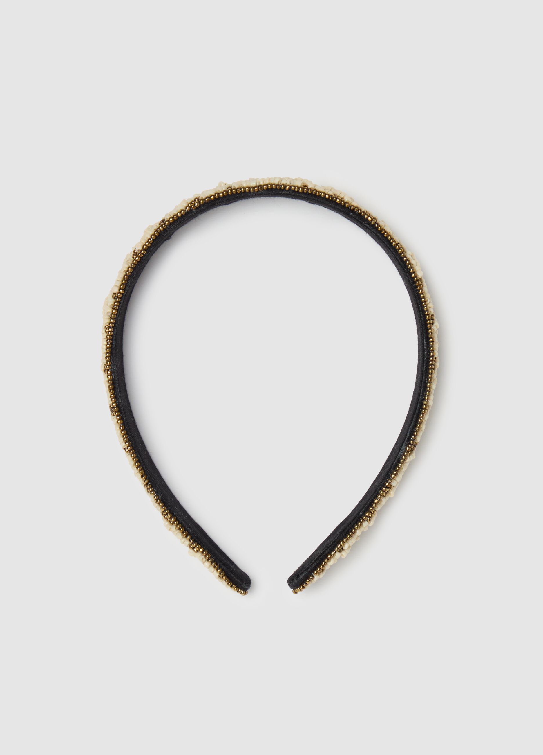 Herringbone pattern hairband