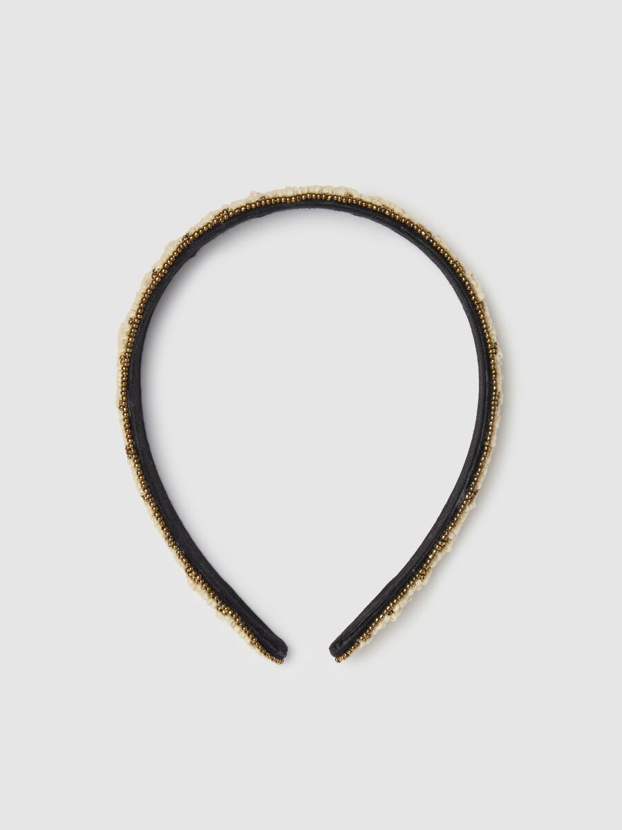 Herringbone pattern hairband_0