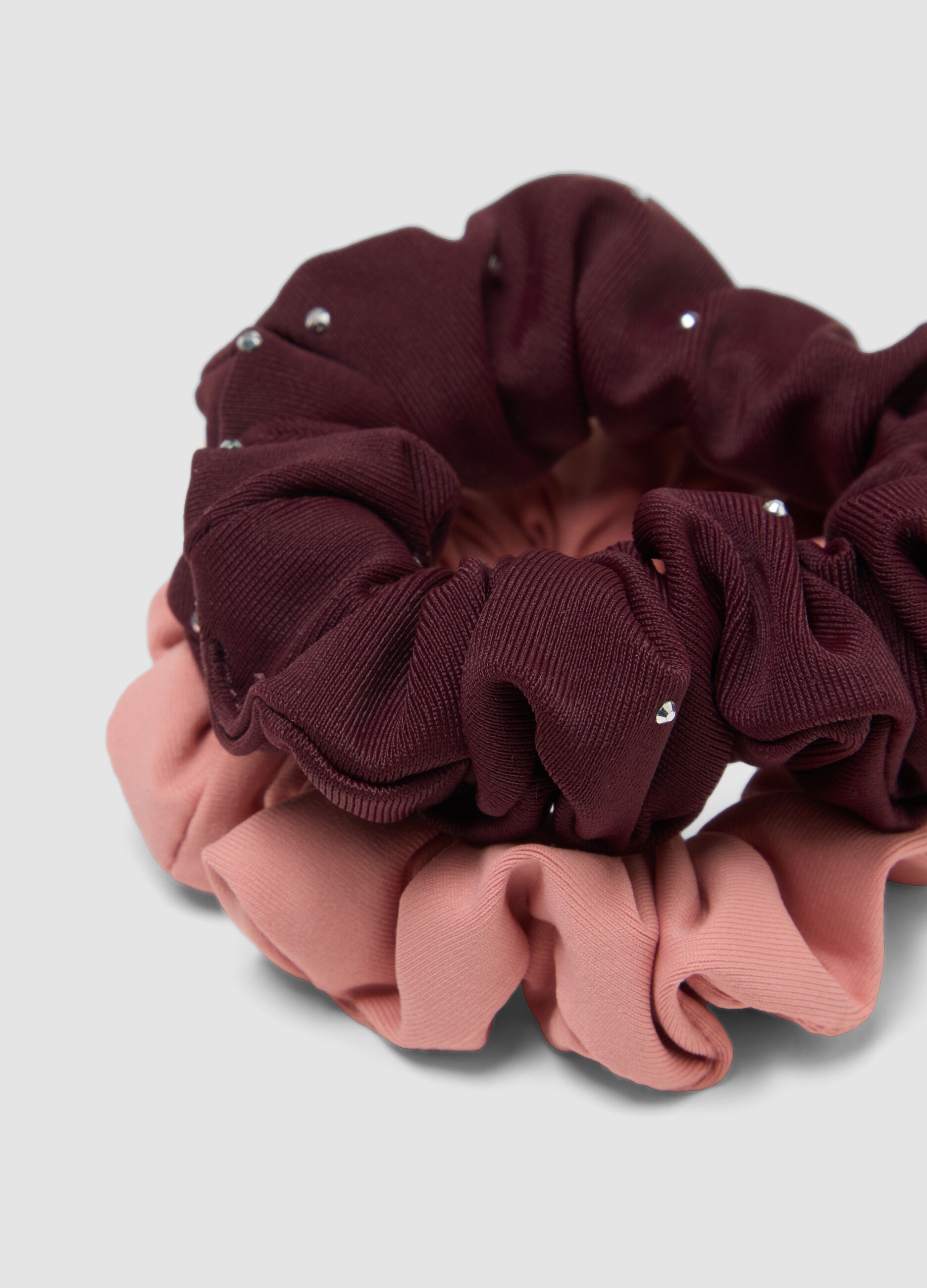 Multicolour scrunchies duo-pack