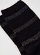 Two-pair pack short stretch socks with lurex_1