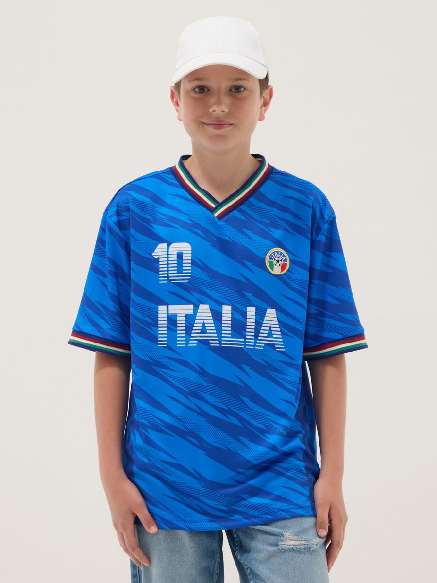 Kids&rsquo; Italy Azzurri short-sleeve T-shirt, oversized fit_1
