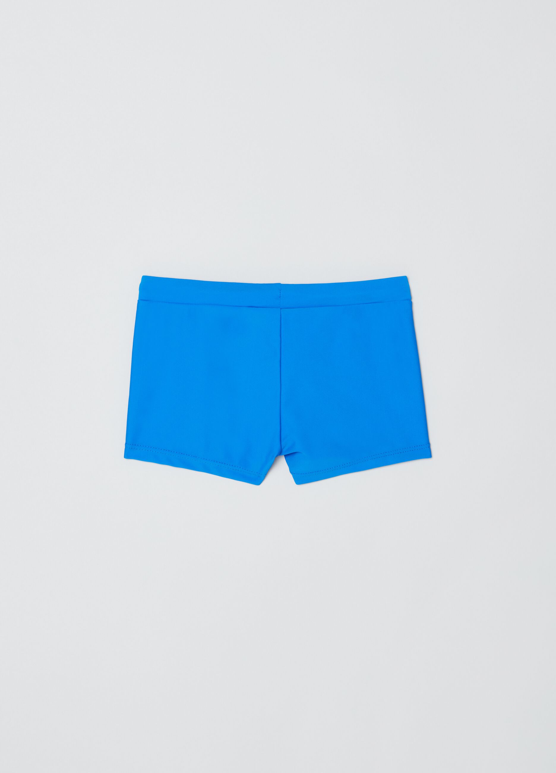 Solid colour swimming trunks