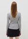 Turtleneck pullover with flat ribbing_2