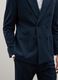 Blue Stretch Fabric Slim Fit Blazer_1