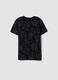 Black short-sleeve pure cotton T-shirt_3