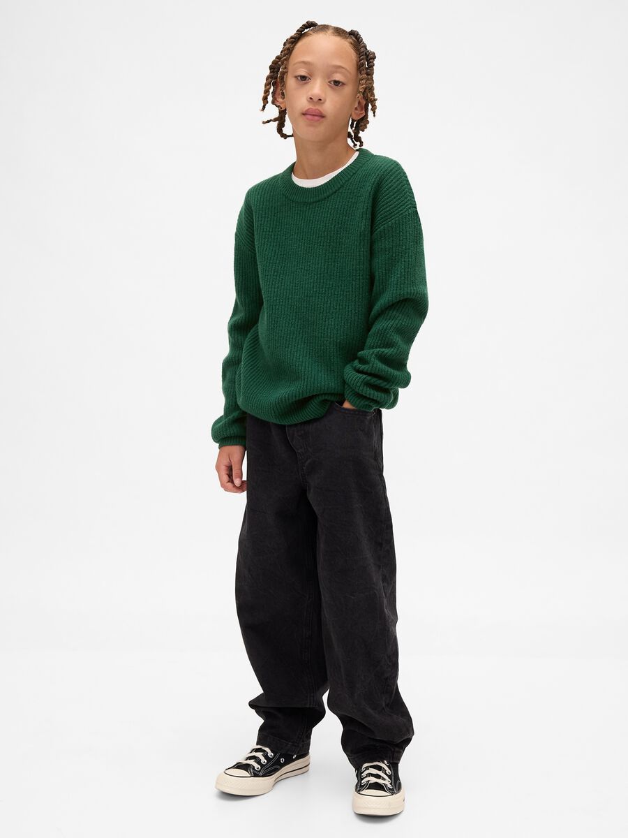 Green Sweater for Kids_1