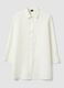 White pure linen shirt with oversized fit_4