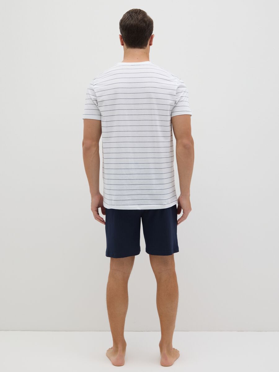 White striped cotton pyjamas by Ovs_3