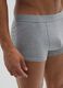 Pack of three grey pure cotton boxer shorts regular fit_3