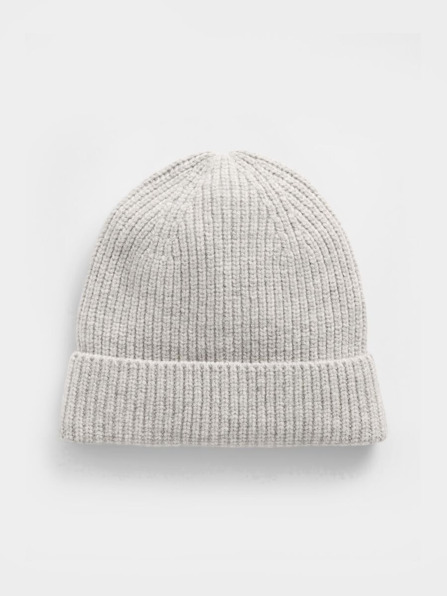Grey Knit Hat_0