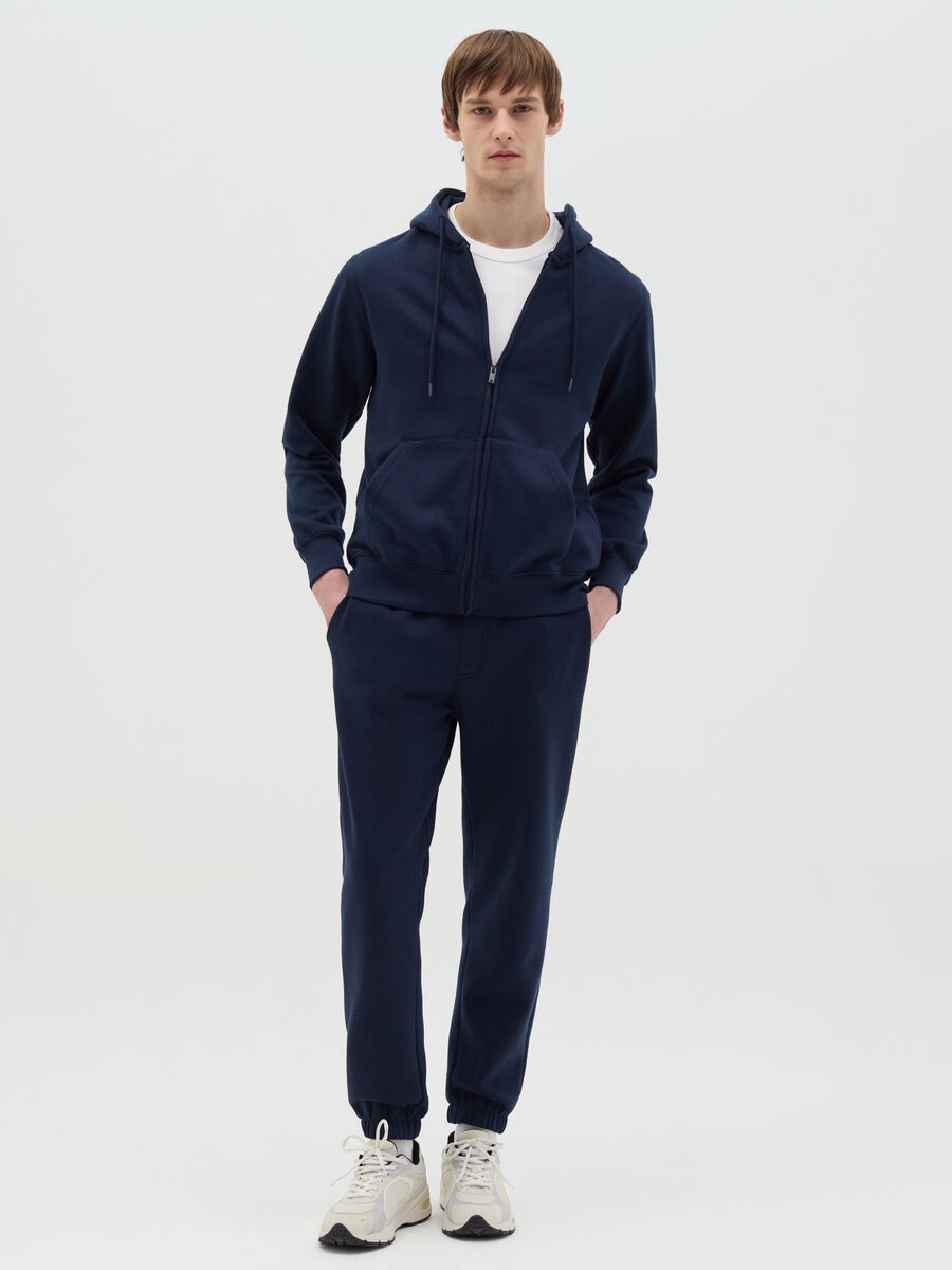 Essential fleece joggers with drawstring_2