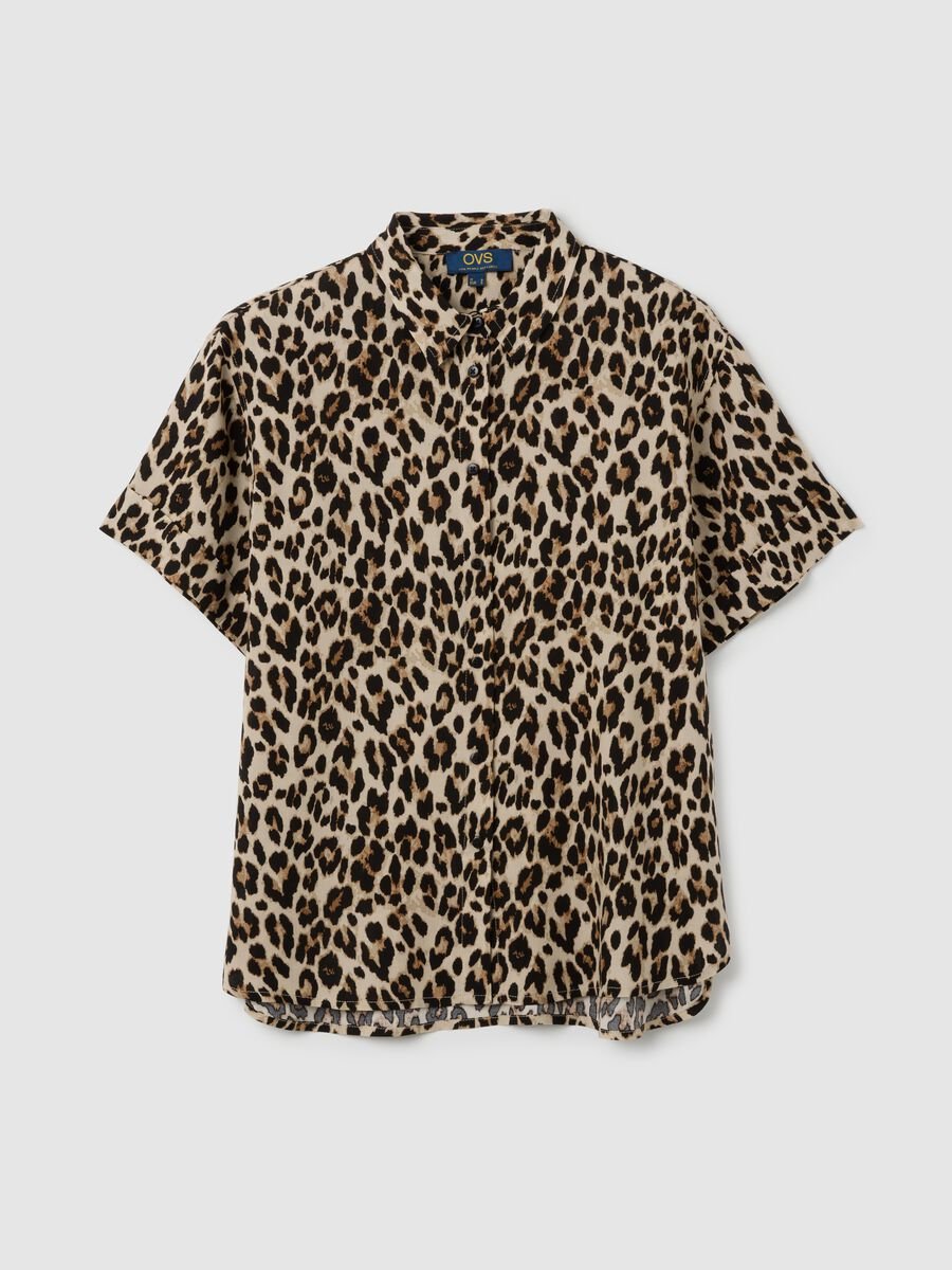 Women's multicolour viscose shirt_4