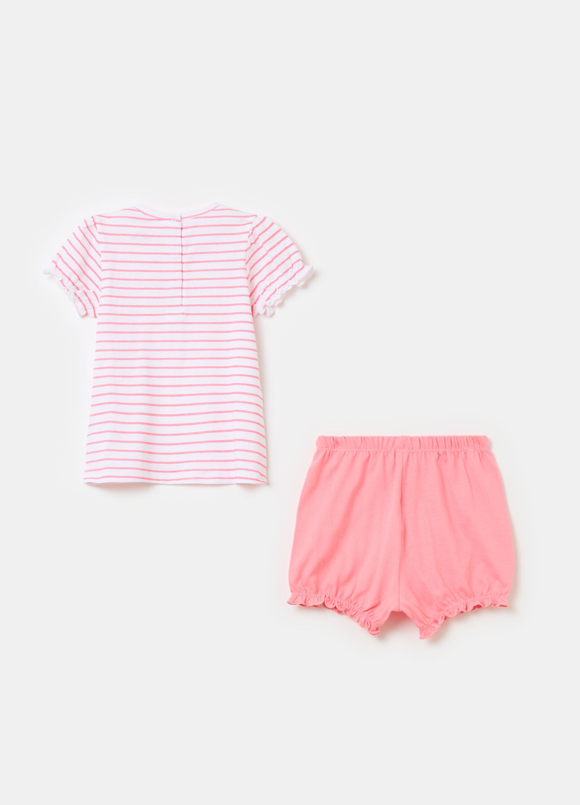 Organic cotton pyjamas with print