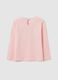 Baby Girl Cotton Pink Regular Fit Shirt_1