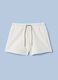ALTAVIA SAILING white stretch cotton sports shorts_4