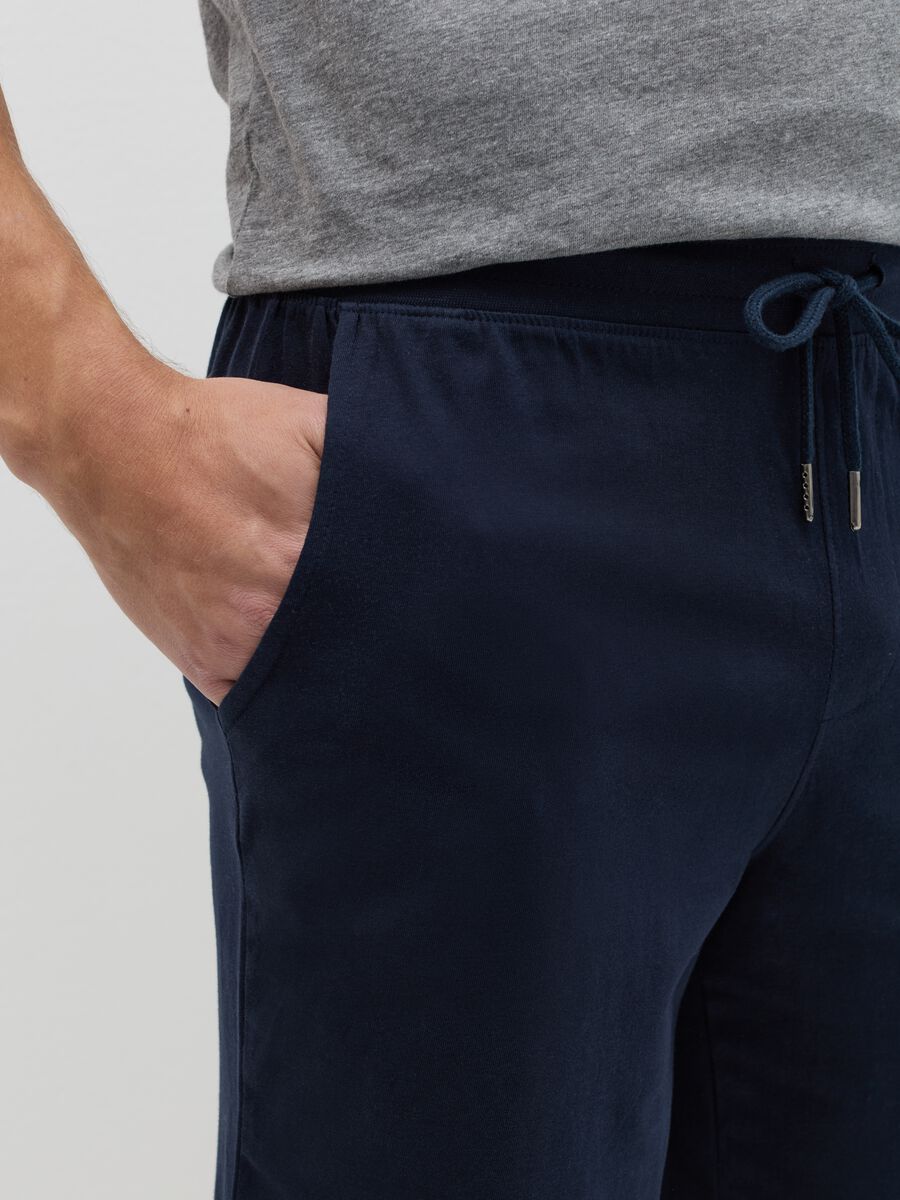 Short pyjama trousers with drawstring_2