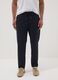 Blue stretch cotton chino trousers_1