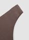 Brown organic stretch-cotton Brazilian knickers_1