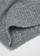 Grey Stretch Fabric Beanie_1