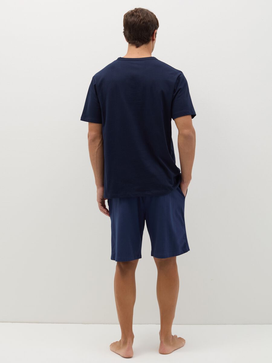 Short pyjamas with T-shirt with pocket_2