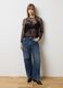 Black top with sheer lace_1