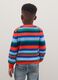 Boys' Pure Cotton Multicolour Regular Fit Jumper_1