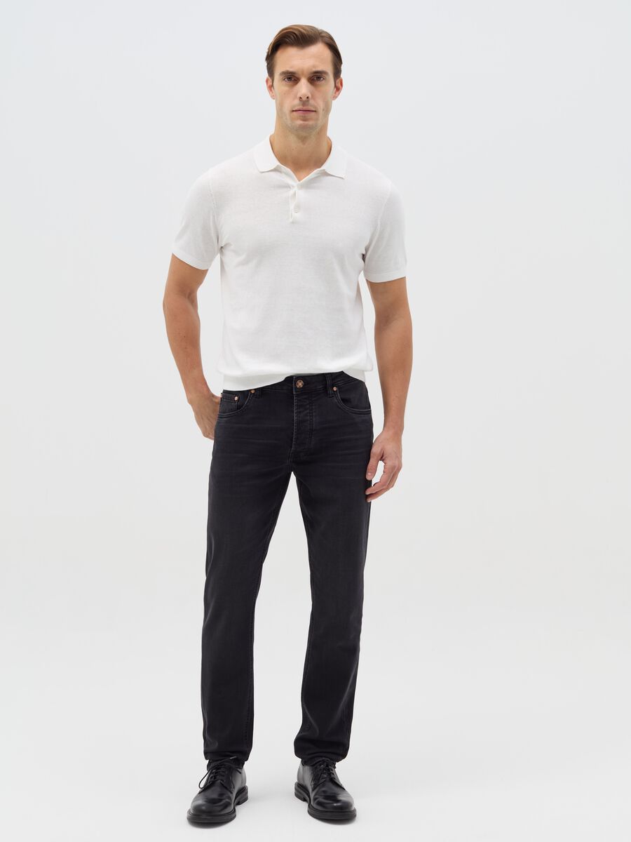 Slim-fit stretch jeans_0