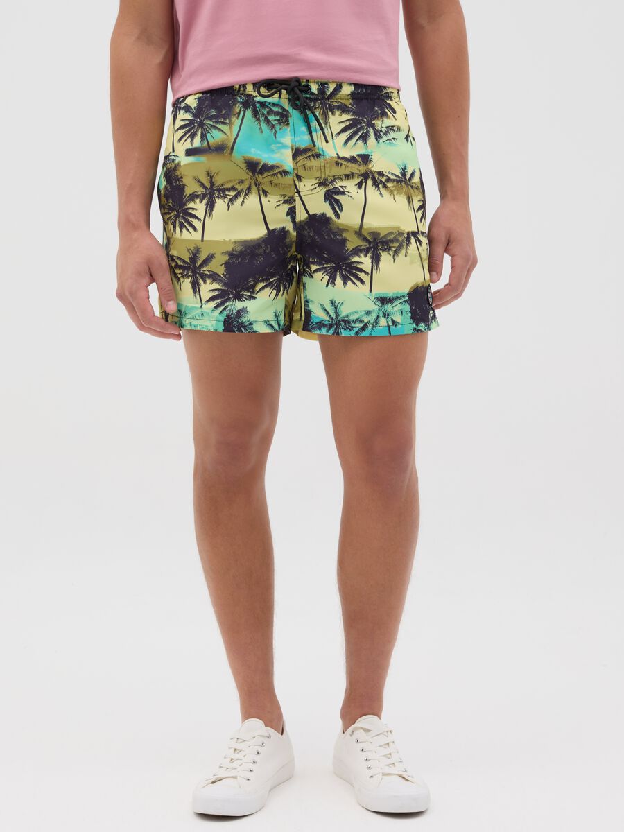 Tropical Print Maui Beach Boxers_1