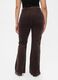 Flare-fit high-rise trousers in corduroy_6