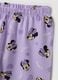White and purple pure organic cotton Minnie print pyjamas_3