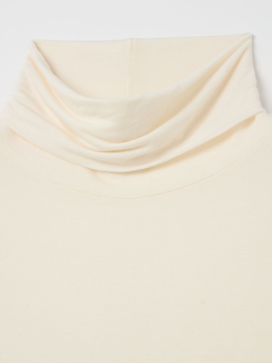 Jersey undershirt with high neck_5