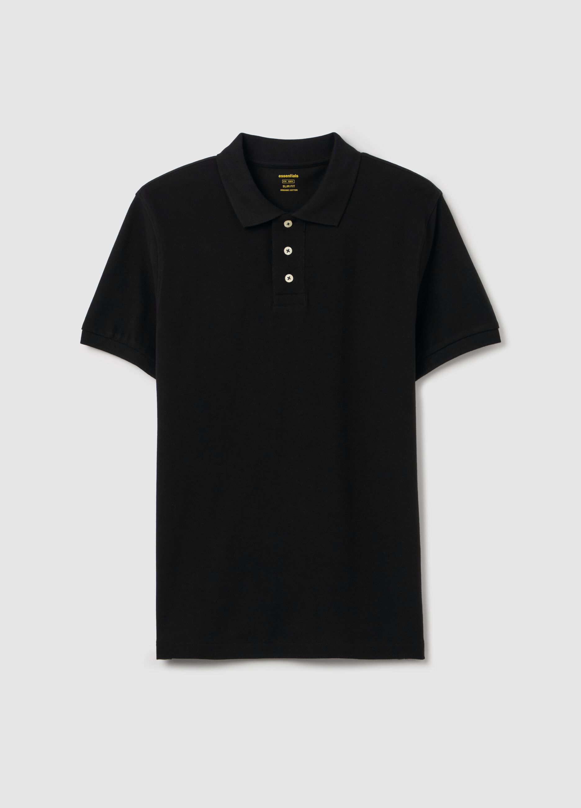 Polo in piquet di cotone bio 