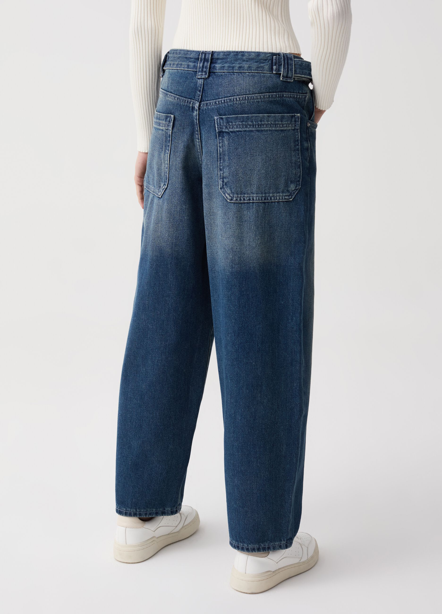Jeans balloon fit utility