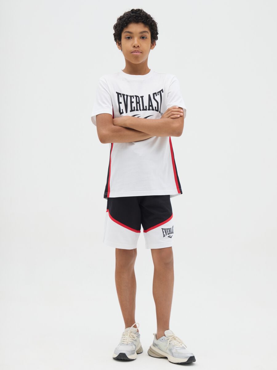 Completo sportivo da ragazzo in puro cotone multicolor regular fit_1