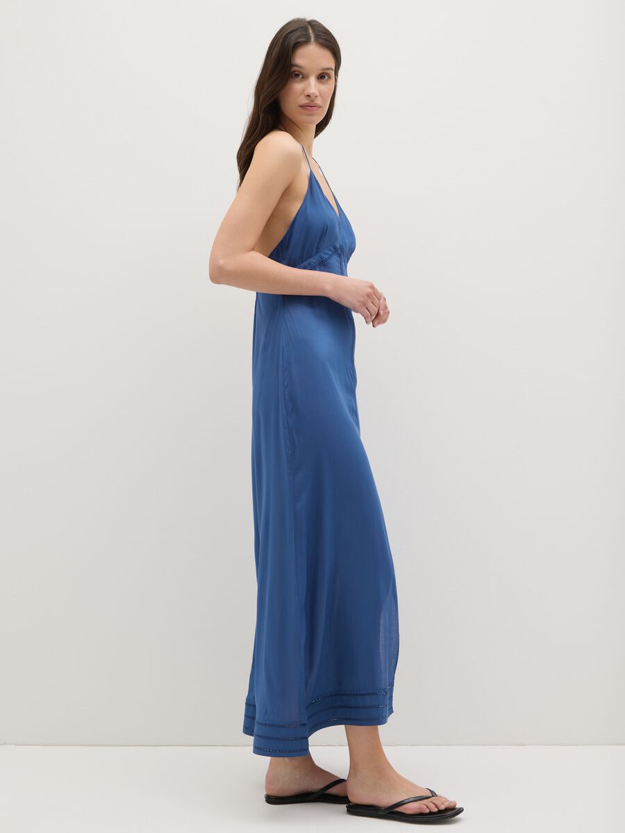 Long viscose beach cover-up dress_1