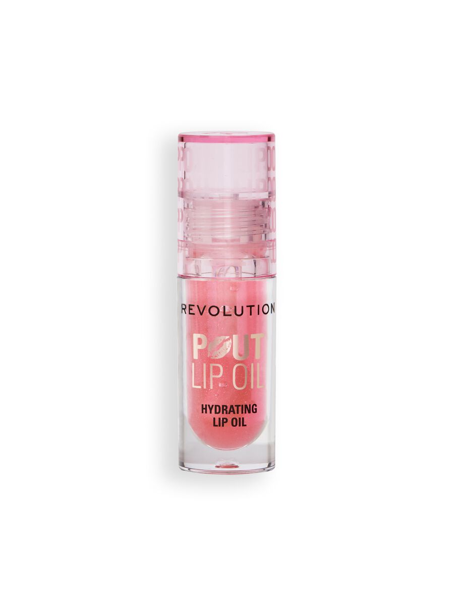 Revolution Pout Lip Oil Glam Pink Shimmer_0