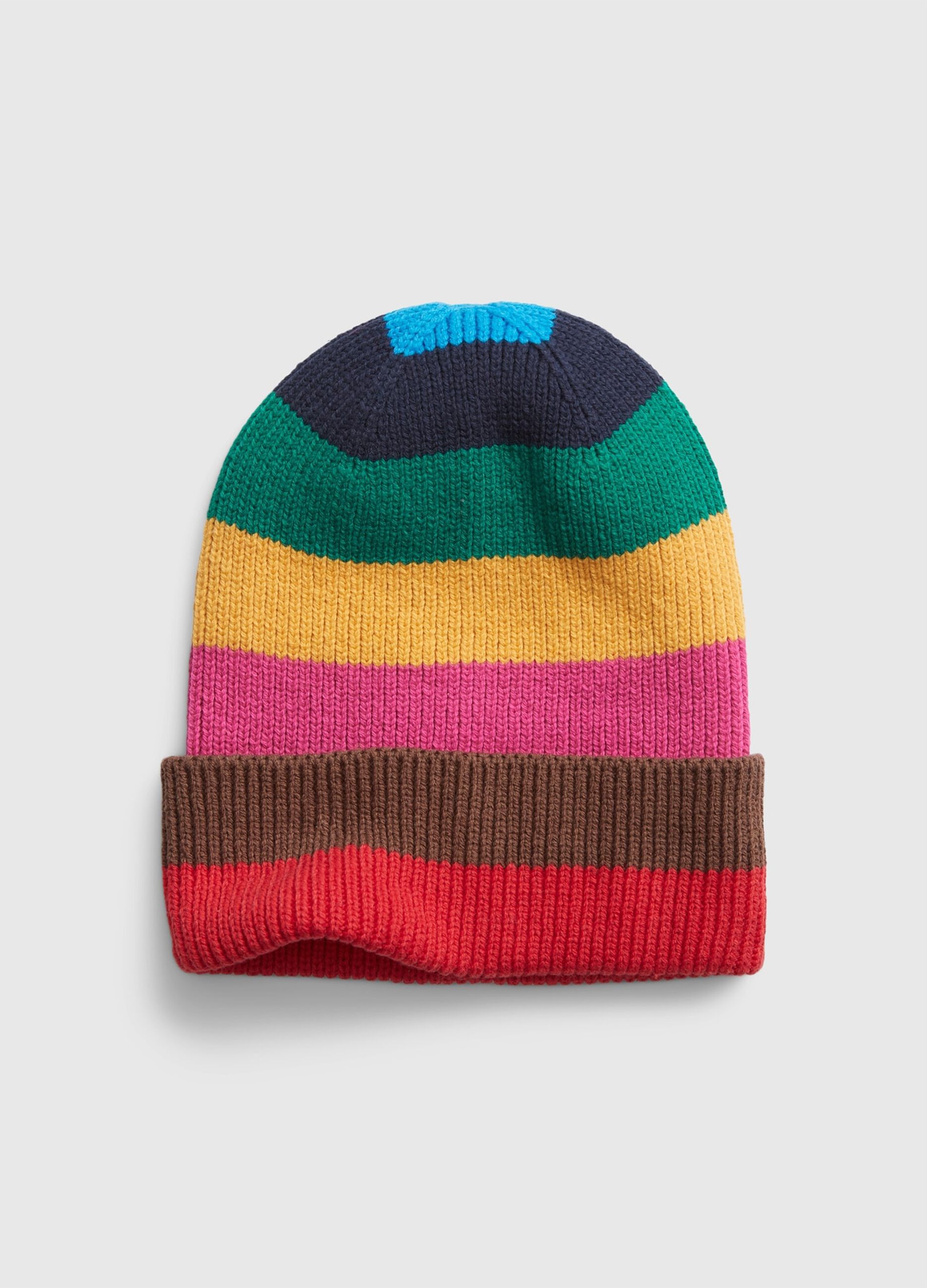 Hat with Happy Stripe pattern