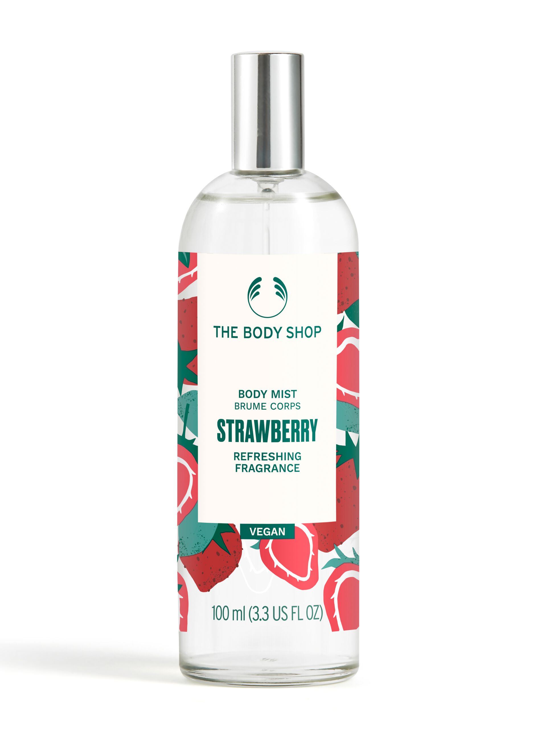The Body Shop strawberry scented body spray 100ml