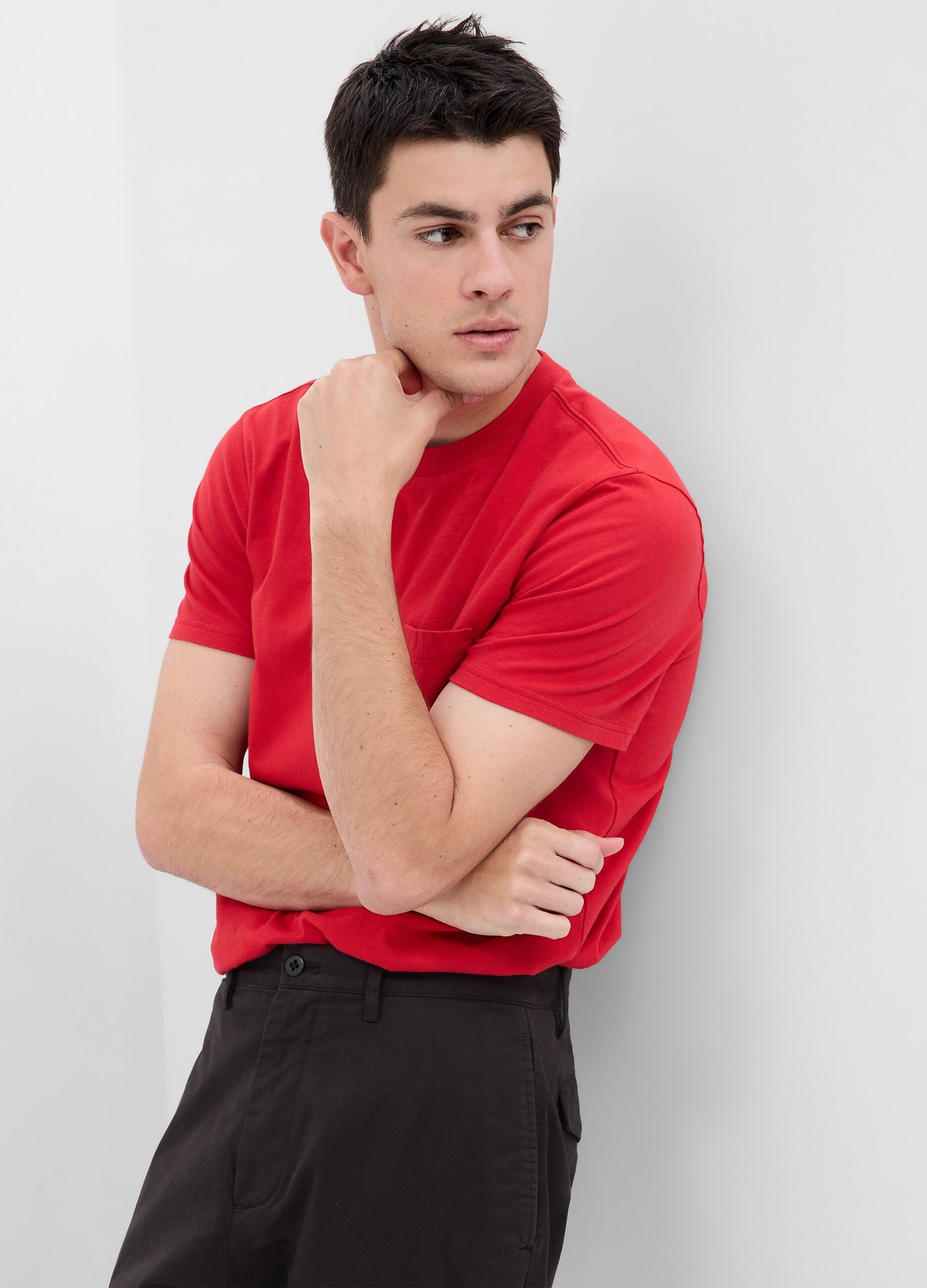 T shirt e Magliette Uomo Rosso OVS