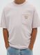 Boy's pure cotton pink regular fit t-shirt with a pocket_2