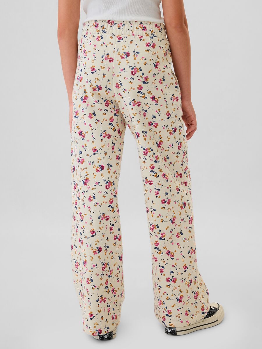 Wide-leg joggers with logo embroidery_2