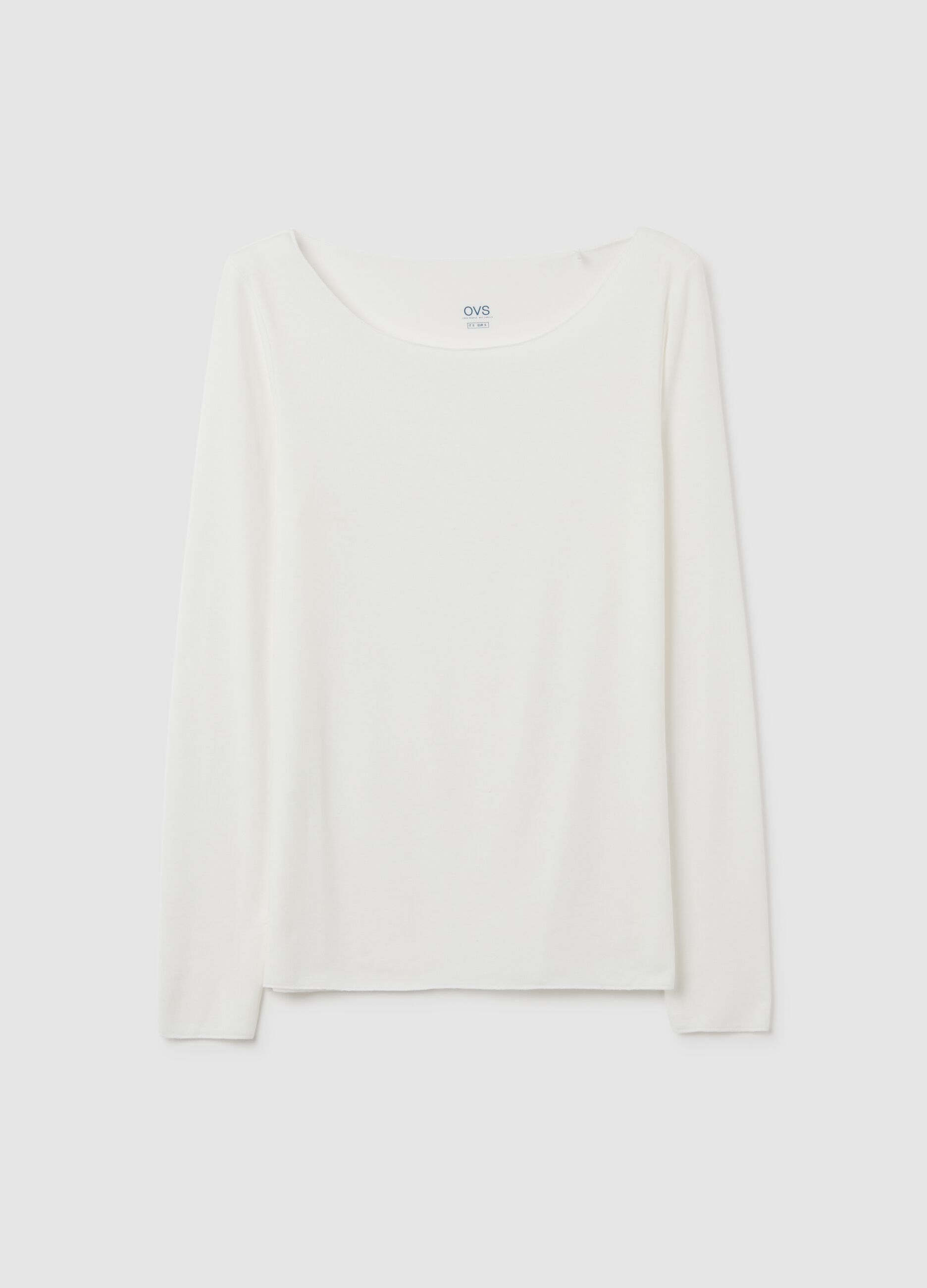 White stretch vest in mixed fabric