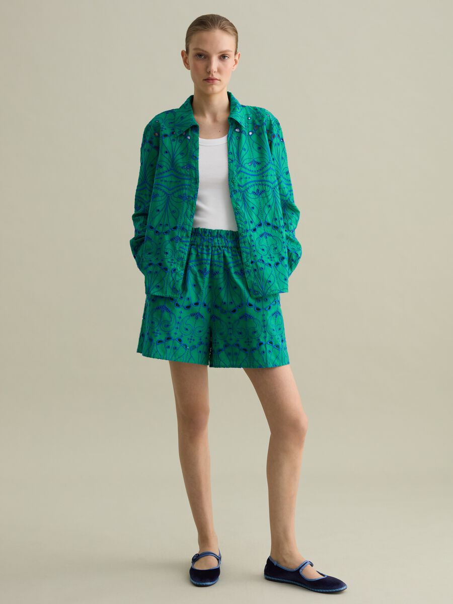 Broderie anglaise shorts_0